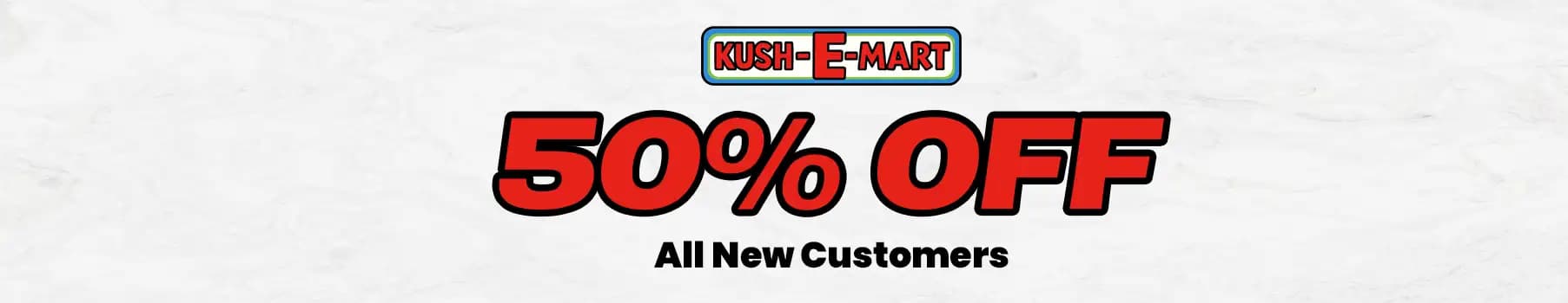 50% off for New Customers 50% off for New Customers